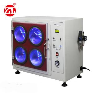 China Fabric Shuffle Pilling Textile Testing Machine With Two Box Type 220V 50hz wholesale