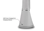 White Light 12 Volt USB LED Table Lamp Energy Saving With Calendar LCD Display