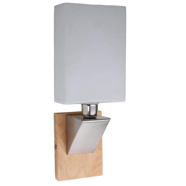 100-240v Korean style wood lighting fixture natural wood wall lamp E14 40w socket