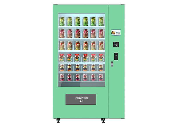 Quality Self Service Fresh Salad Vending Machine , Conveyor Belt Vending Machine for sale