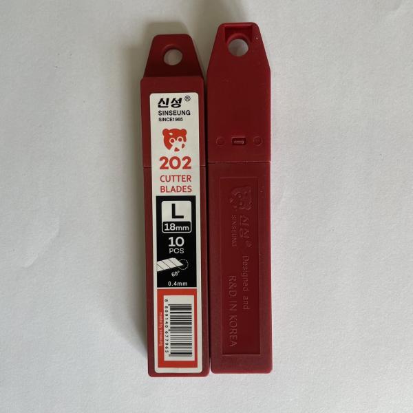 Quality 18mm Knife Blades Snap Off Razor Blades Cutting Knives With 0.4mm Thickness for sale