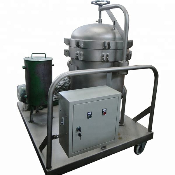 Stainless Steel 304 Vertical Pressure Leaf Filter 20m2 Filtration Area
