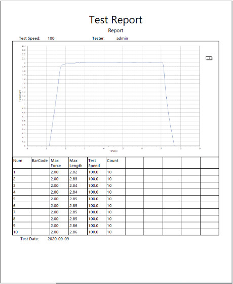 500Kg Capacity Push And Pull Test Machine Suitable for Stretch and Pressure Test