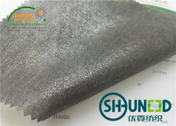 Quality Soft Fabric Non Woven Interlining With Scatter Coating 1030SF for sale