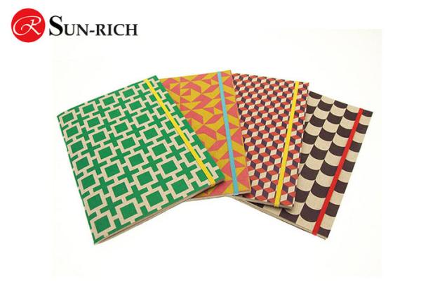 Quality Personized School Notebook With Elastic Closure for sale