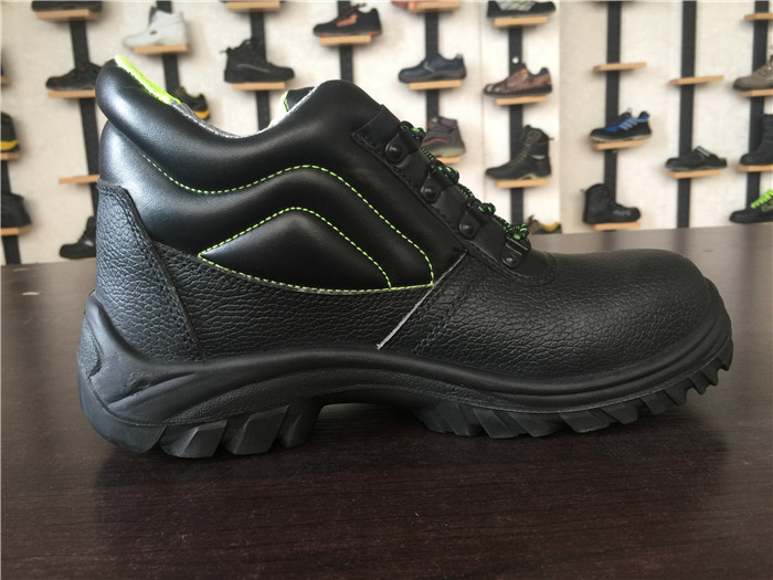 Speed Lacing Steel Toe Work Boots Moisture Wicking Lining Padded Tongue
