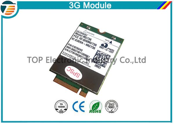 Quality Ultrabook / Tablet HUAWEI MU736 3G Modem Module HSPA+ M.2 Module for sale