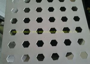 Phosphor Bronze Cross Hole 50mm Opening Perforated Metal Mesh Screen