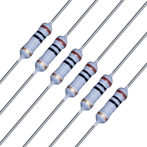Electronic Component Fixed Resistor FKN 1 Watt 10 Ohm Fusible Wire Wound