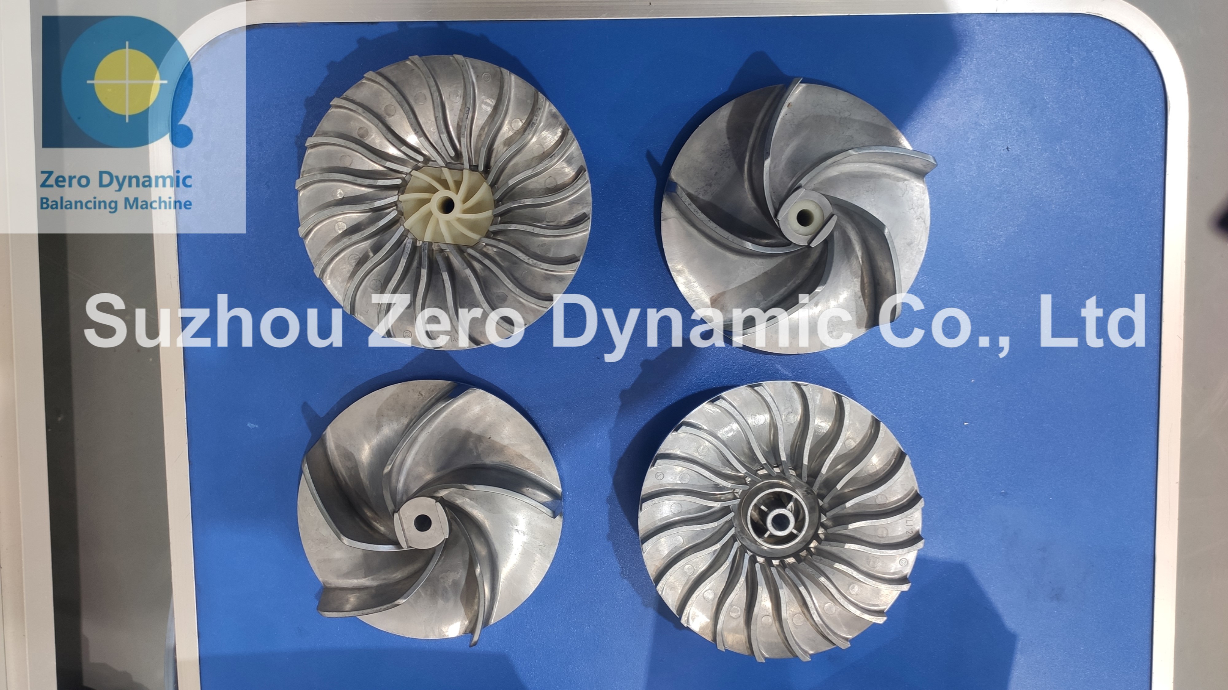 Power Tool Impeller Automatic Balancing Machine Two Station Vertical Water Pump Impeller Balancer