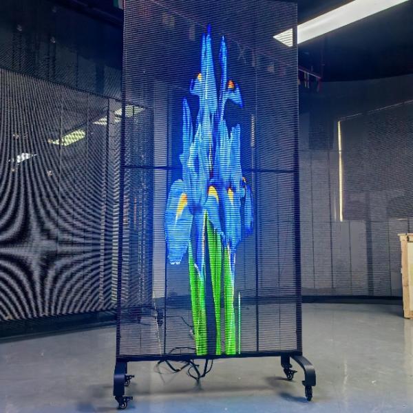 Transform Your Space with Stunning Transparent LED Screens Energy-Efficient Perfect for Captivating Storefronts Exhibits