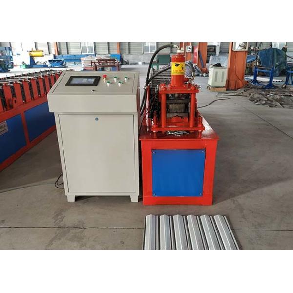 Iron Sheet Rolling Shutter Strip Forming Machine , Garage Door Roll Former Power 4 KW
