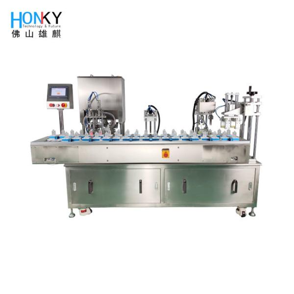 Quality 380V 30 BPM Glass Bottle Filling Machine Skincare Cream Filler for sale