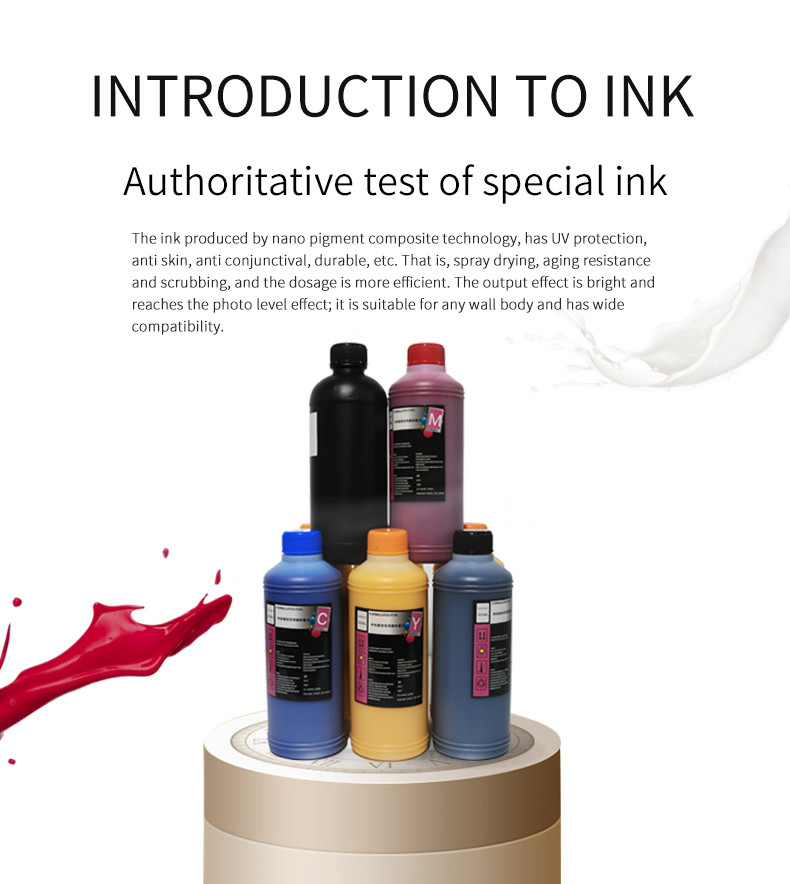 3d Vertical Wall Sticker Printing Machine 4 Colors Automatic Matching