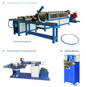 China Round Duct Flange Rolling Machine wholesale