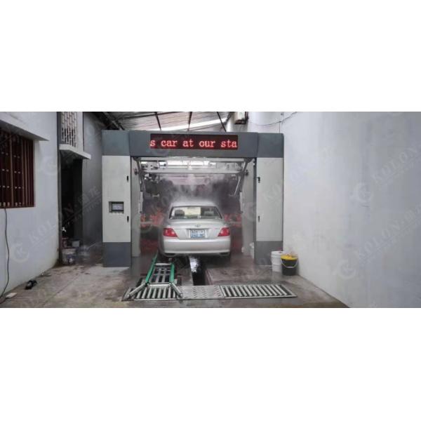 13 Brushes Automatic Tunnel Car Wash Machine length 19520mm