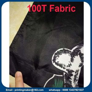 China Advertising Durable 110 g Knitted Polyester Flag wholesale