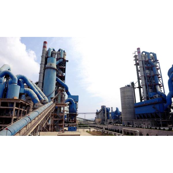 180-3000 T/D Cement Production Line , Cement Rotary Kiln Plant Energy Saving