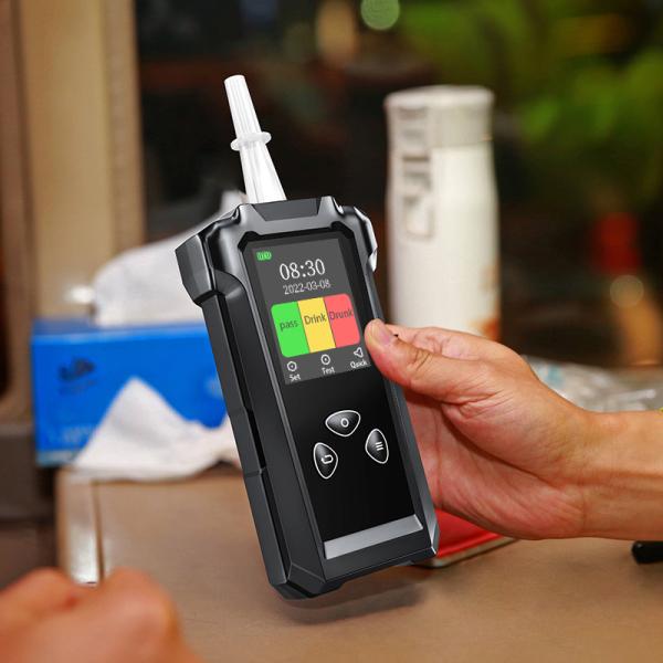 Quality Factory Alcohol Breath Analyser With Printer LED Display Fuel Sell Sensor for sale