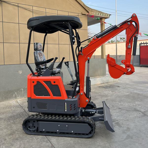 1700kg Micro Hightop Mini Excavator CE EPA Hydraulic Pump Mini Digging Machine