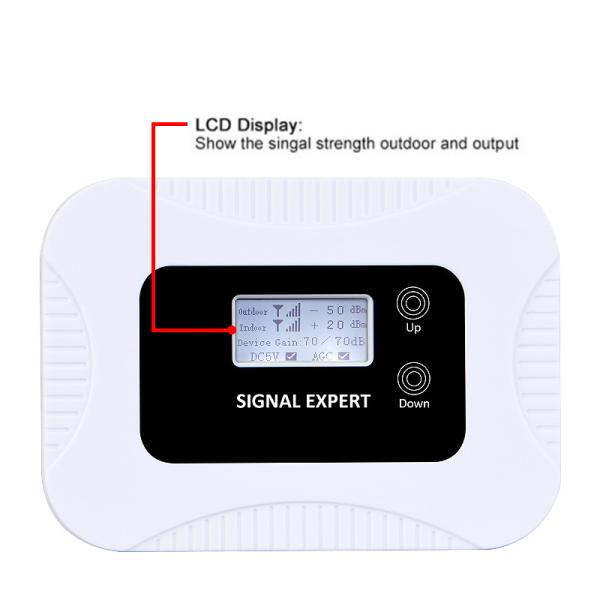 Quality 70dB Gain 4G Range Extender 2100MHz Mobile Network Signal Booster for sale