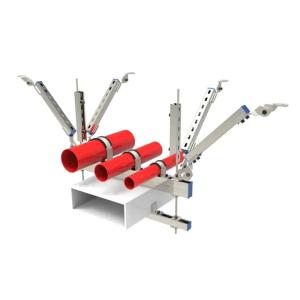 Bolted Installation Method Seismic Hangers For Pipe Customized Options Seismic Brackets