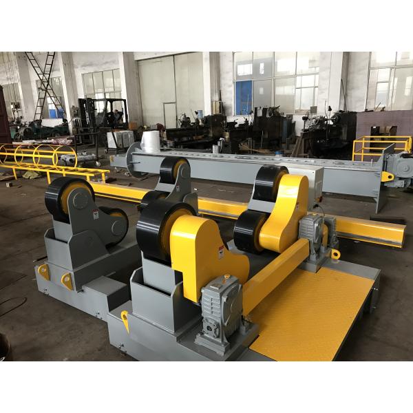 Self - Aligning Pressure Vessel Pipe Welding Rollers With Motorized Travel