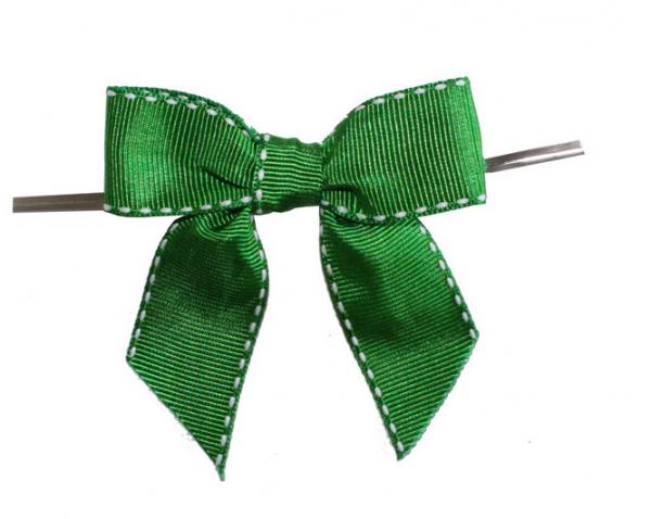 Quality tied Decorative ribbon bow tie for wedding with grosgrain , tie bow ribbon for sale