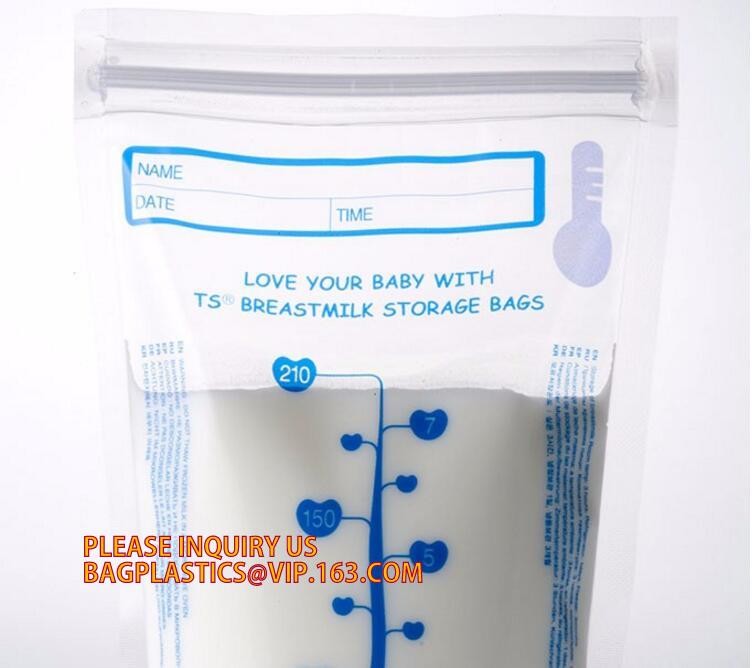 biodegradable eco-friendly FDA clear juice sealed drink pouches translucent reclosable hand held zipper plastic drinking