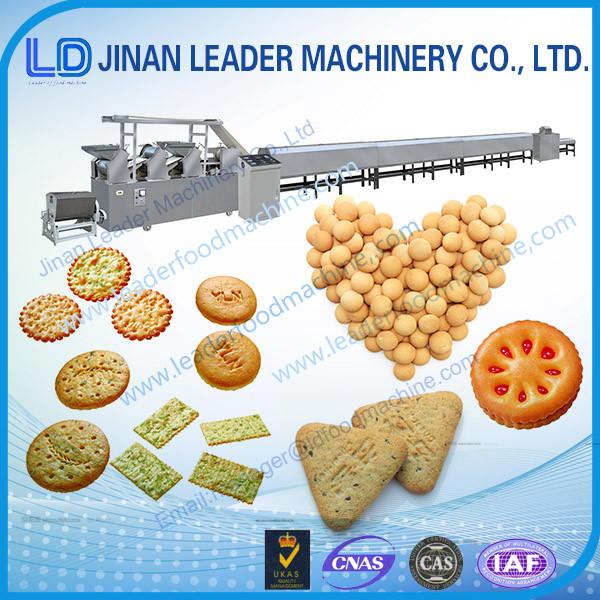 Quality Automatic chocolate milk small biscuit cookies making  machine equipment for sale