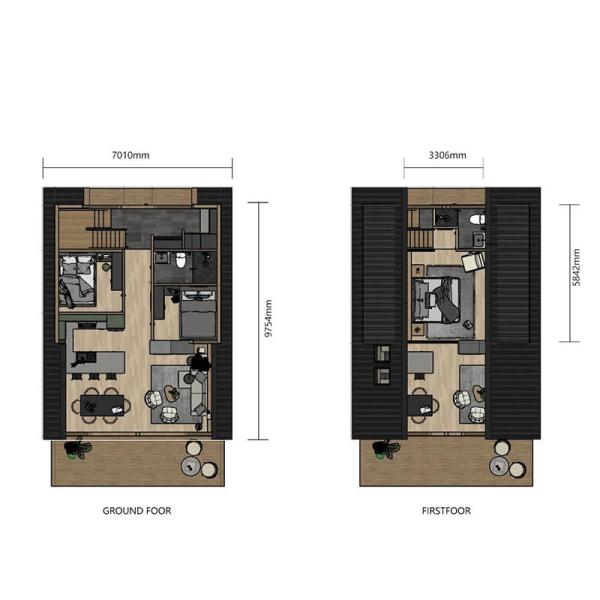 As/Nzs Standard Design Tiny Home Prefab A Frame Homes For Small House Kits