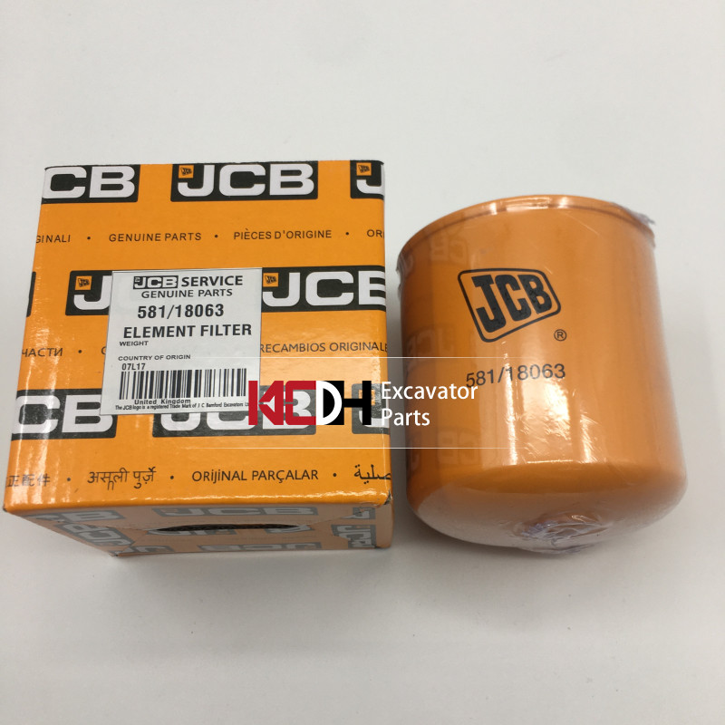Jcb Excavator Engine Parts Loader Gearbox Oil Filter 581-18063