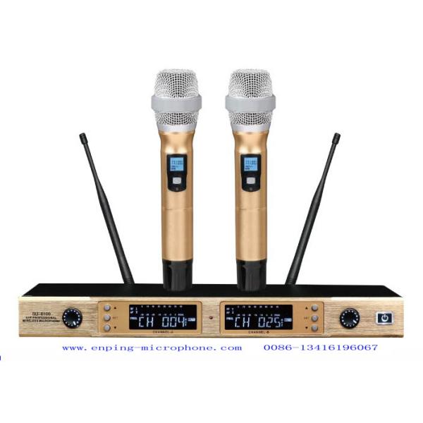 LS-6200 wireless microphone system UHF IR selecta ble frequency PLL AUTOMATIC INDUCTION competetive price rack ear