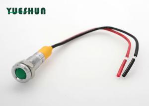 China Panel Mount  10mm Led Pilot Light 24v Pilot Lamp A12e Metal Indicator on sale