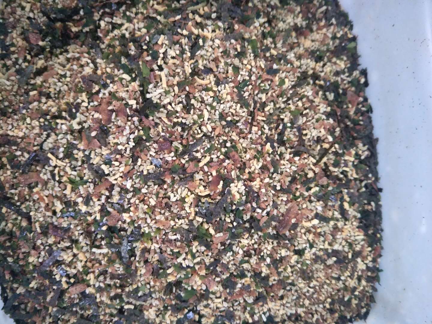 Dried Nori Seaweed Sesame Mix Furikake Bonito Seasoning Powder Nori Komi Normal Style