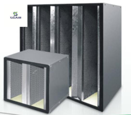 Quality V-Type Activated Carbon Combined Air Filter More Airflow In Limited Space Easy To Install. for sale