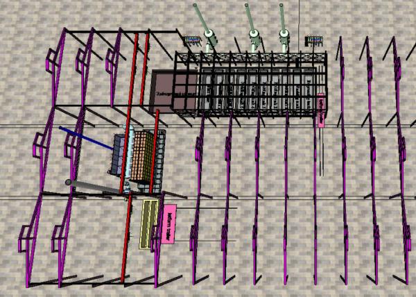 Quality Custom  L Type Hot Dip Galvanizing Production Line Plant Workshop One Stop Service for sale