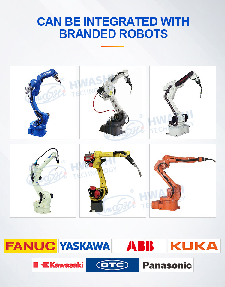 Industrial Welding Robots 6 Axis Robot Mig Tig Robotic Welding Machine For Exhaust Pipe