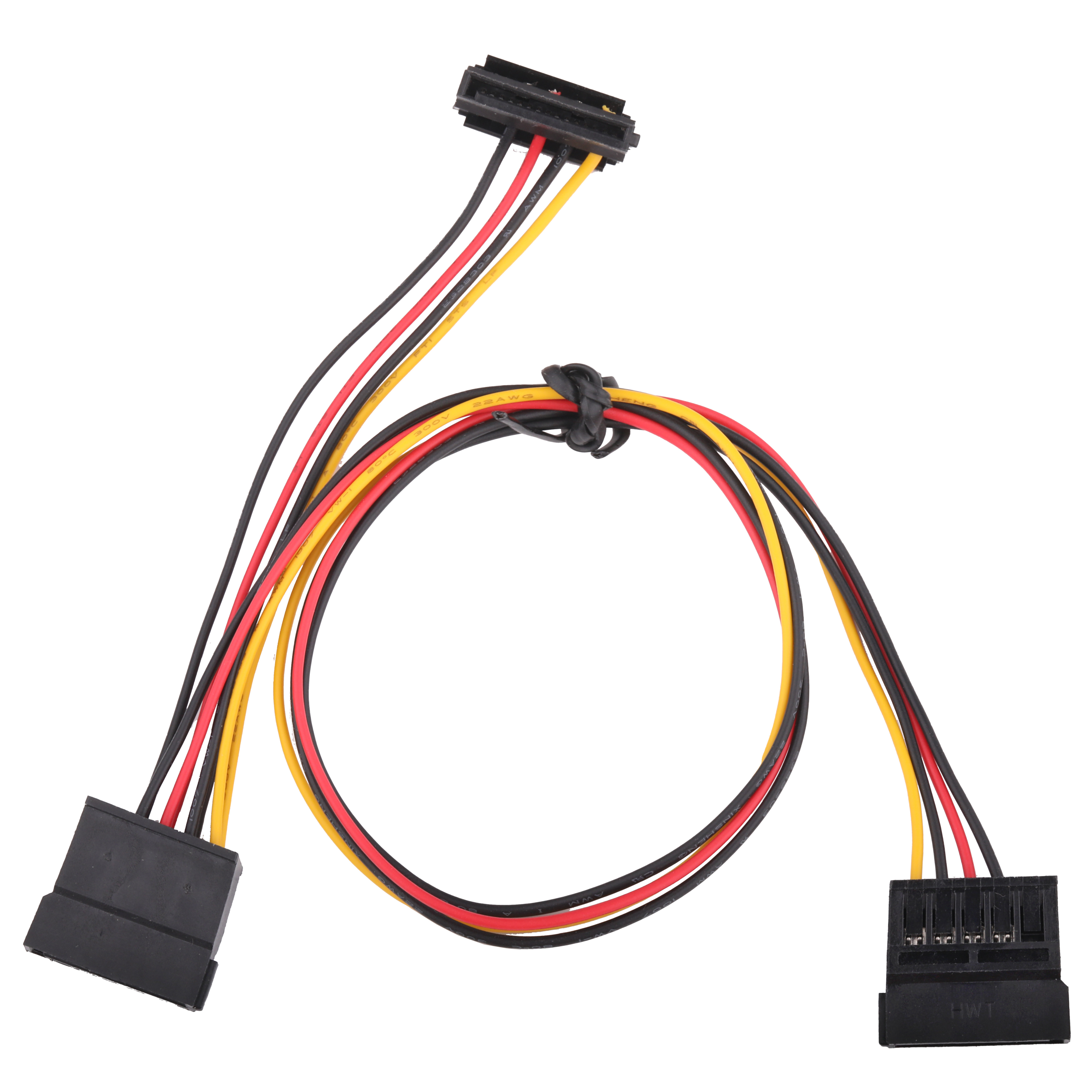 SATA 15F-KIDC C01-H-157F100A TO C01-15000CF41A NYLON 66 BLACK