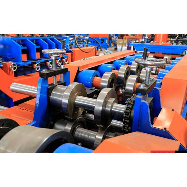Cr12 Cutter H450 Housing Thickness 3.0mm CZ Purlin Roll Forming Machine