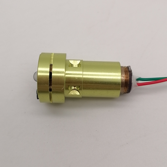 120° Fan Angle 555nm Laser Level Module for -10 to 50C Temperature Range and Solution