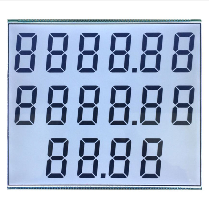 7 Segment LCD Display, 4 Digit 8 Digits 7 Segments LCD, Monochrome Lcd Display, Lcd Numeric Display