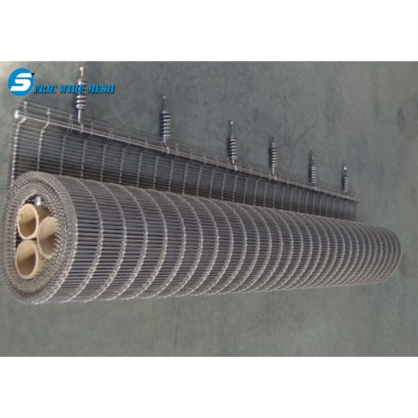 Metal Wire Mesh Cladding-Tec-Sieve Multi-Barrette Weave/Cable Mesh System
