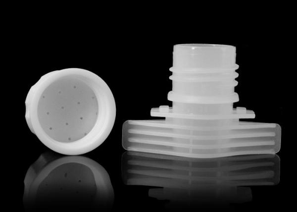Quality One Way Air Vent Plastic Screw Caps 16mm Pattern Cutout Type For Medical Paste Pouch for sale