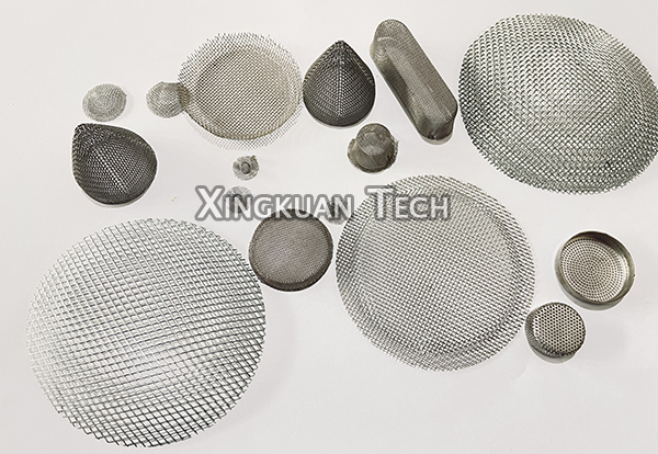 Customerized Wire Mesh Filter Screen Stainless Steel Brass Material In Bowl Cap Shape