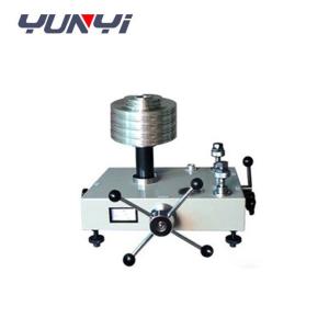 China Precision Dead Weight Tester Piston Pressure Gauge Calibrator on sale