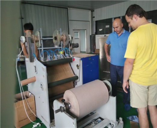 BOPP Tape Cutting Machine For Anti Sticking Paper With 600mm Maximum Cutting Width