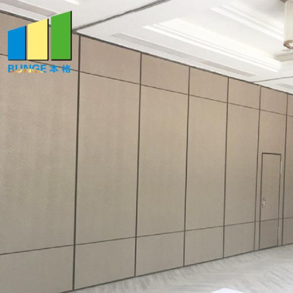 Conference Hall Acoustic Partition Sliding Door Movable Partition Wall System for Hotel
