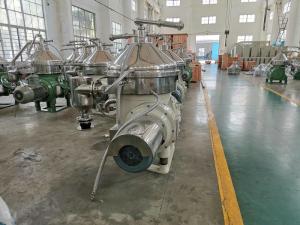 China Closed Structure Continuous Centrifugal Separator , Centrifugal Separation Of Milk wholesale
