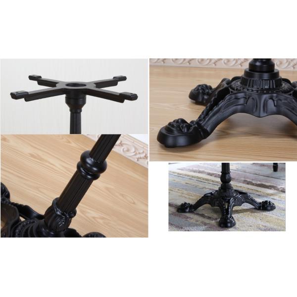 Hot Selling Bistro table Cast iron table base with tiger claw